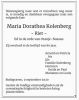 Maria Dorathea Kolenberg